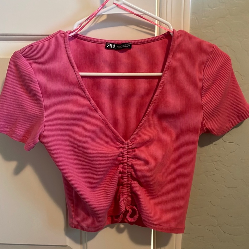 Pink Zara top (USA M)
